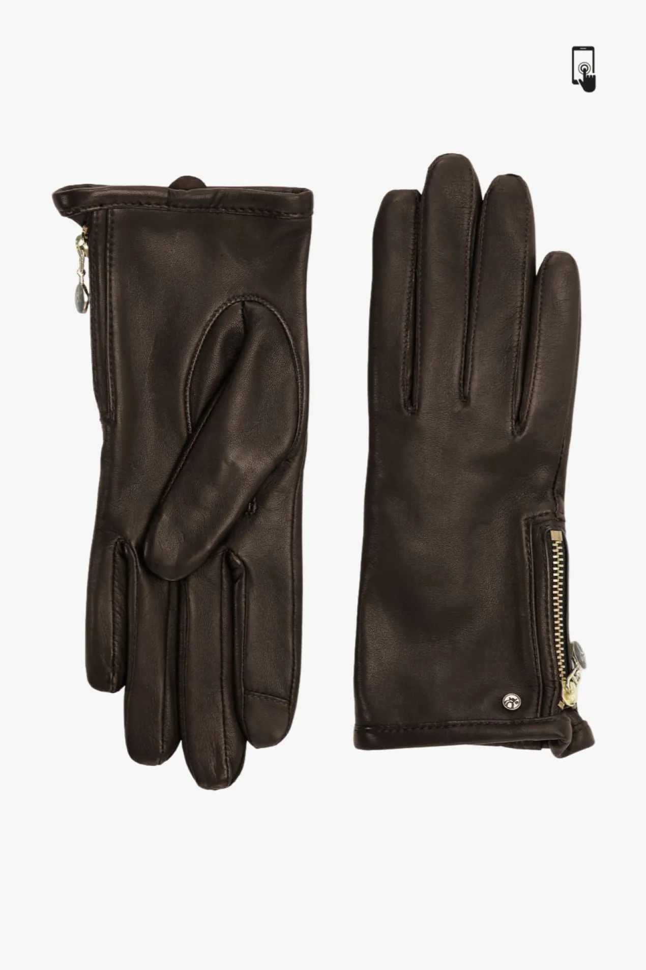 Adax glove Carin Dark brown