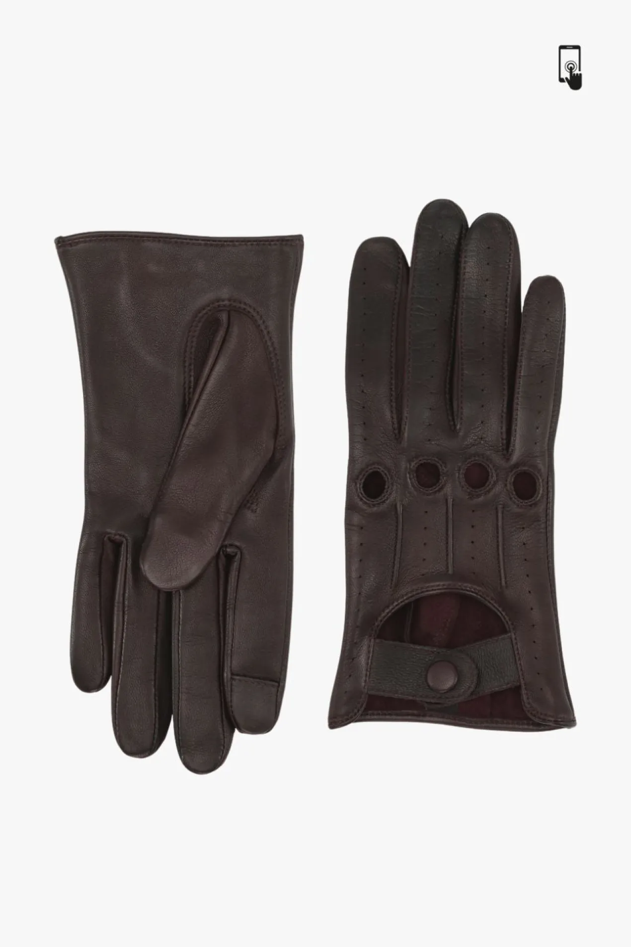 Adax glove Isabella Dark brown
