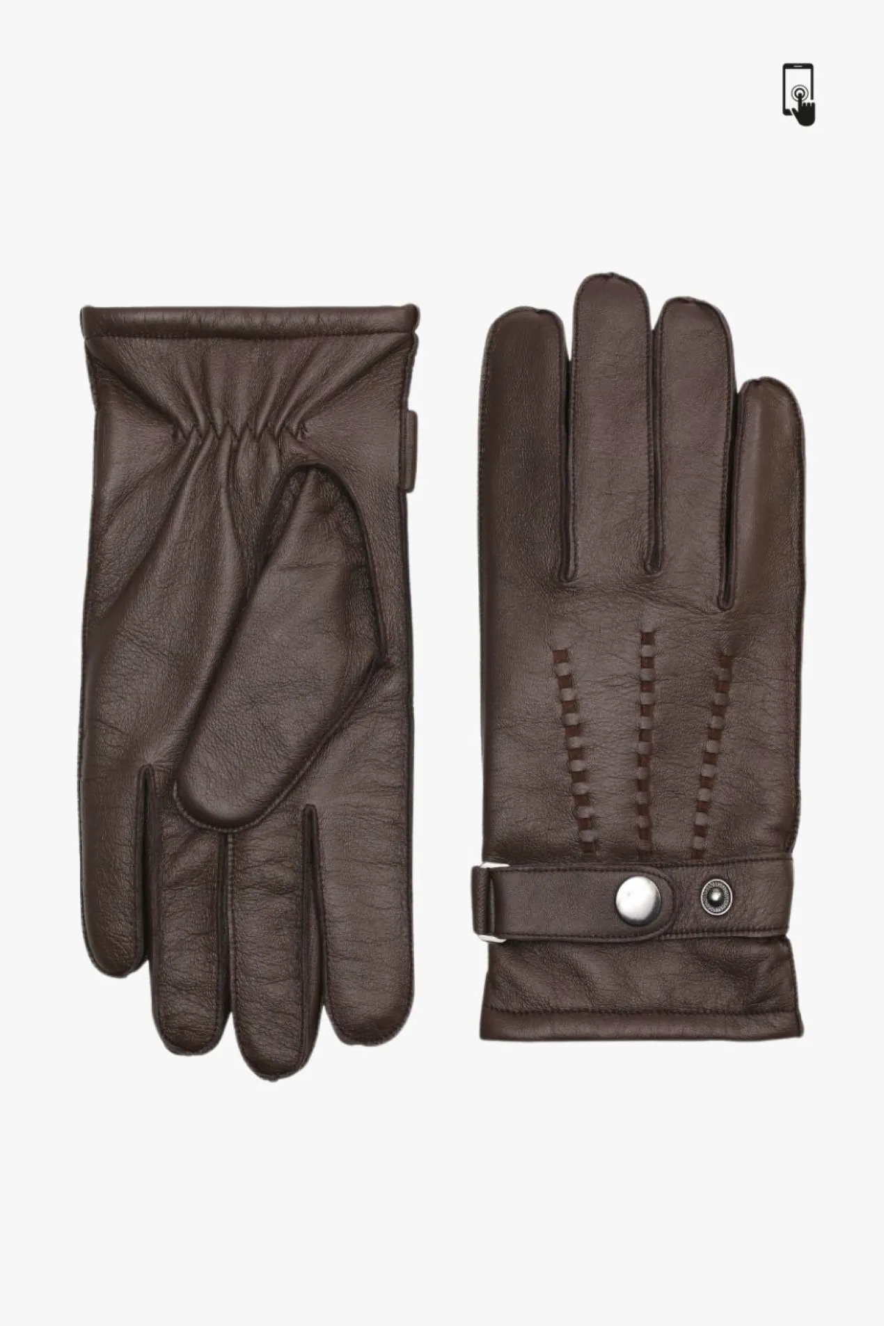 Adax glove Milton Dark brown