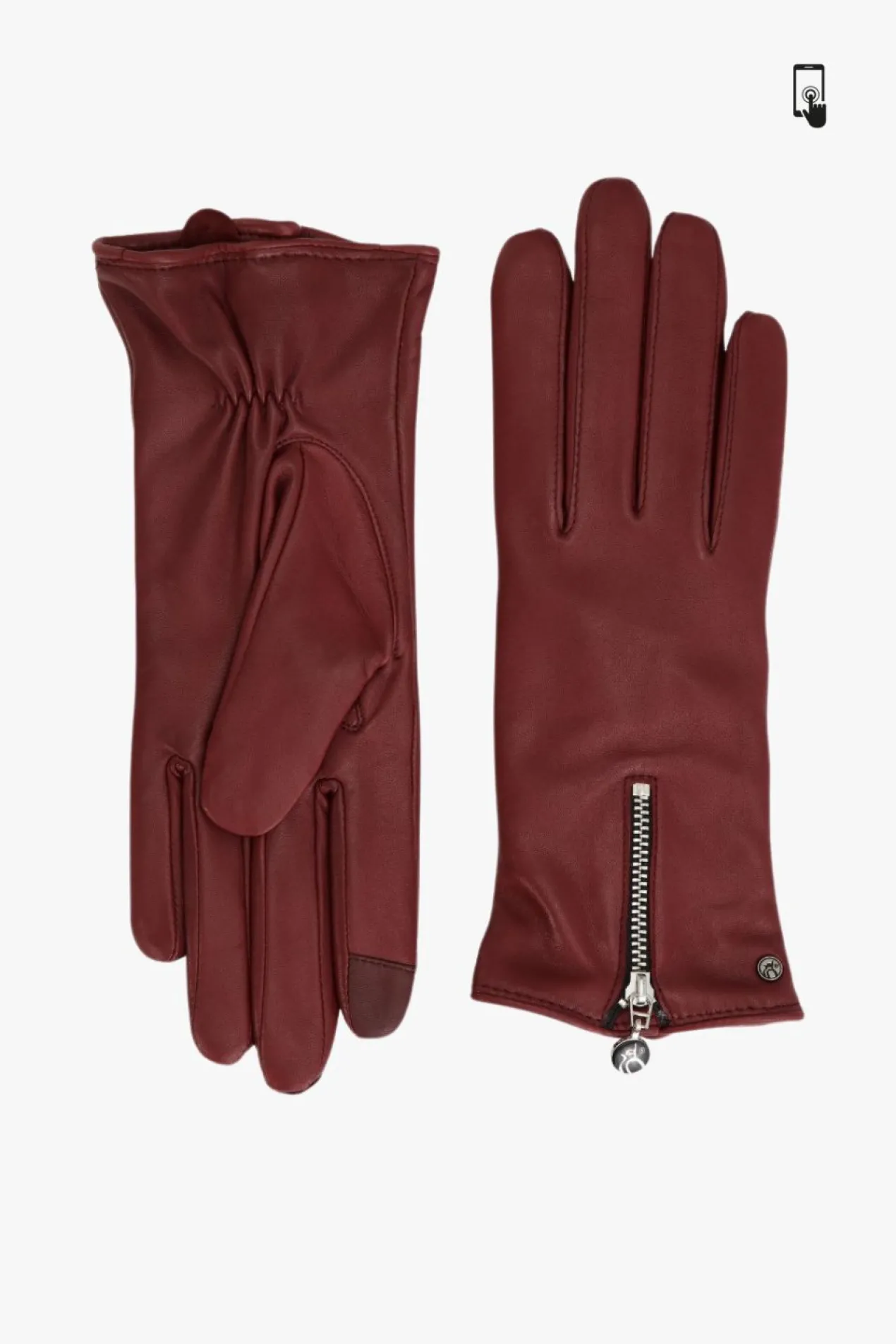 Adax glove Sanne Burnt red