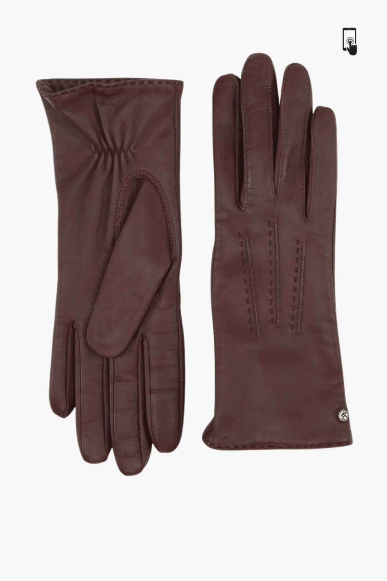 Adax glove Sisse Chocolate