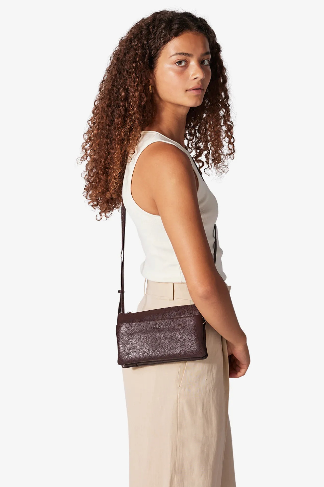Cormorano combi clutch Nellie Burgundy