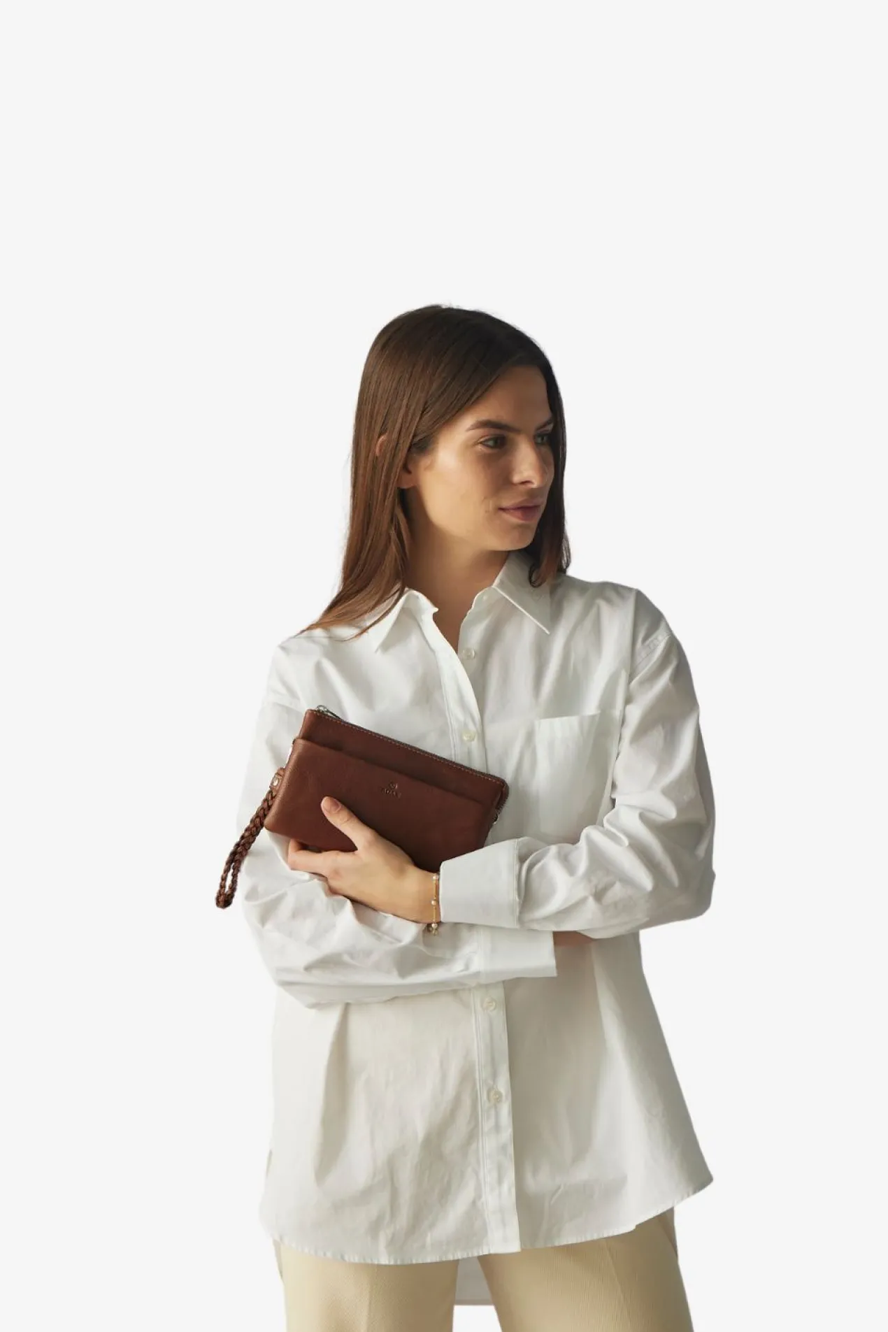 Cormorano combi clutch Nellie Coffee