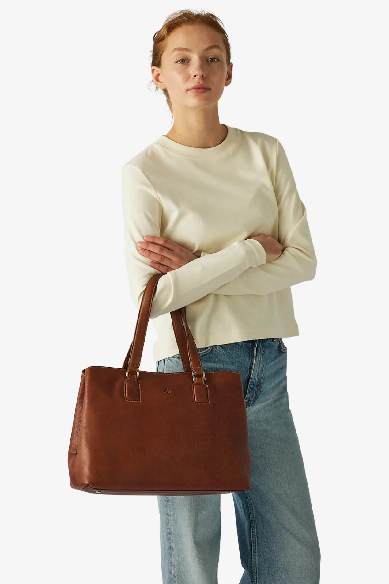 Cormorano shopper Fanny Coffee