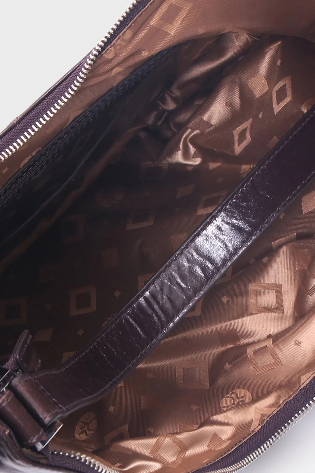 Salerno shoulder bag Mindy Dark brown