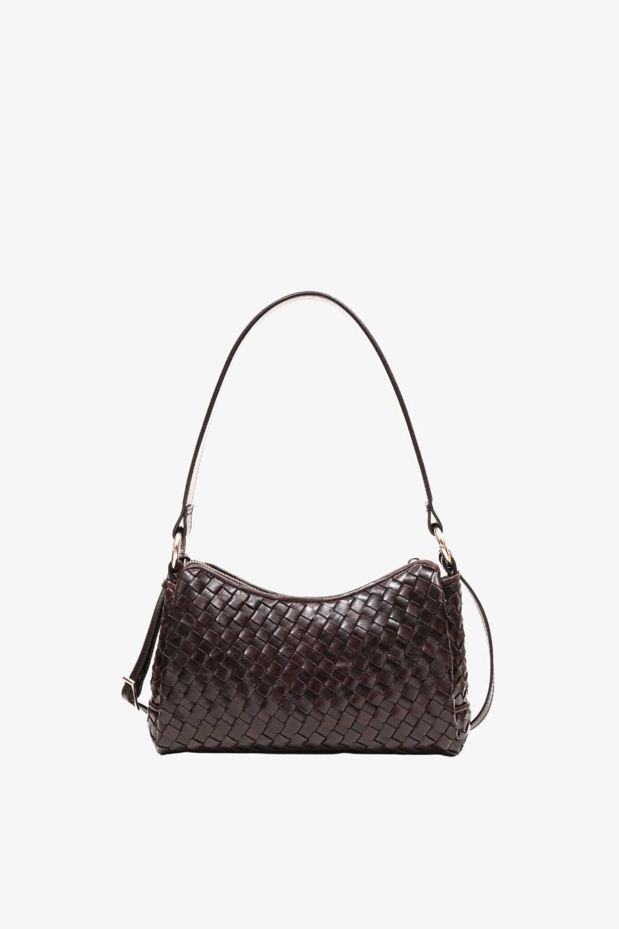Salerno shoulder bag Eleonora Dark brown